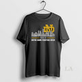 Original Notre Dame Fighting Irish 2025 26 Skyline Names Logo