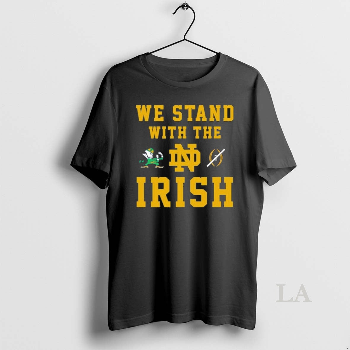 Original Notre Dame Football We Stand With The Irish Cfp