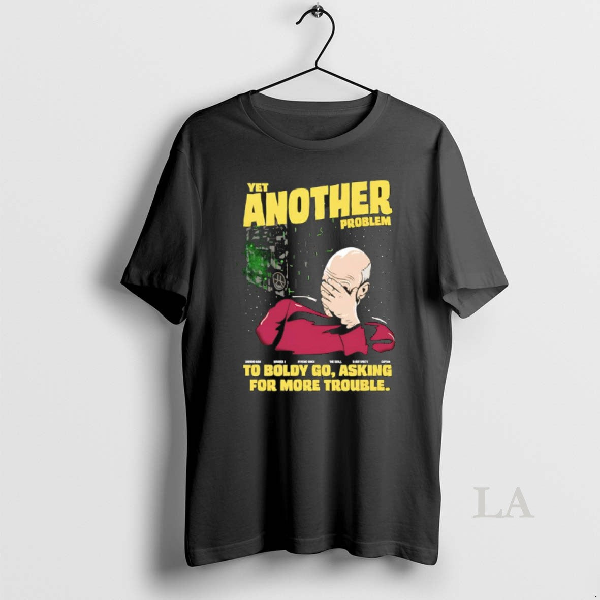 Original Patrick Stewart Yet Another Problem To Boldly Go Asking For More Trouble Meme