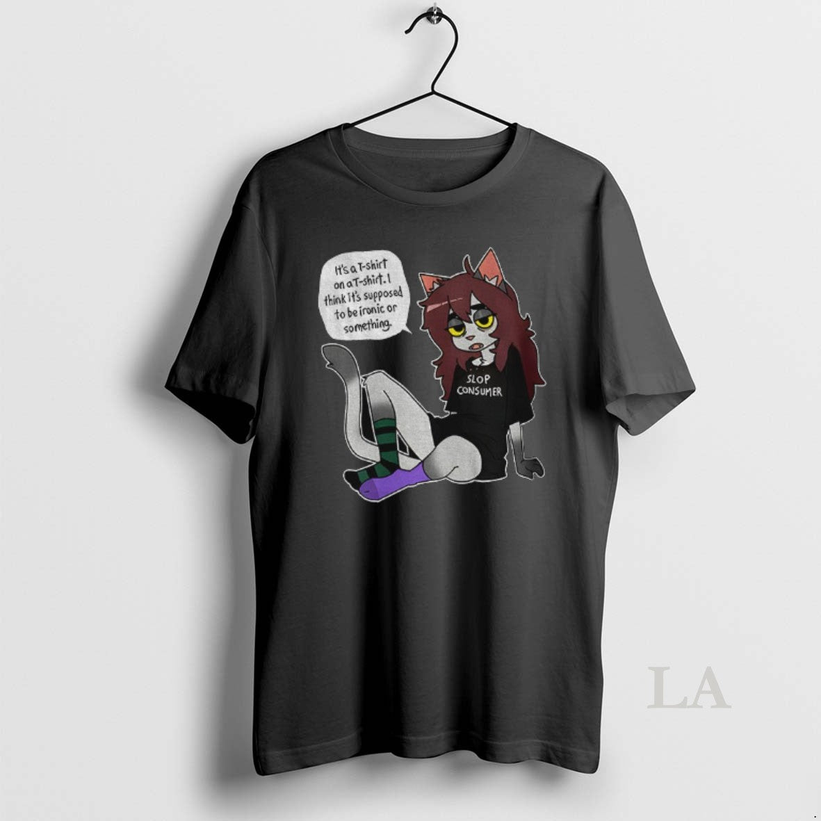 Original Slop Consumer Its A On A I Think Its Supposed To Be Ironic Or