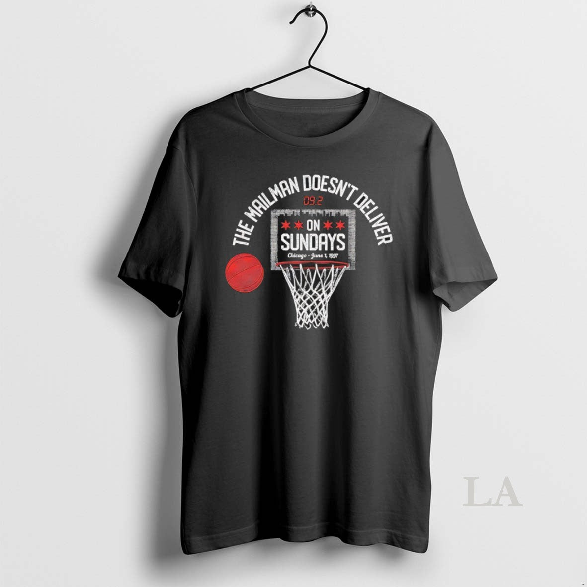 Original The Mailman Doesnt Deliver On Sundays Karl Malone Vs Scottie Pippen Nba Finals