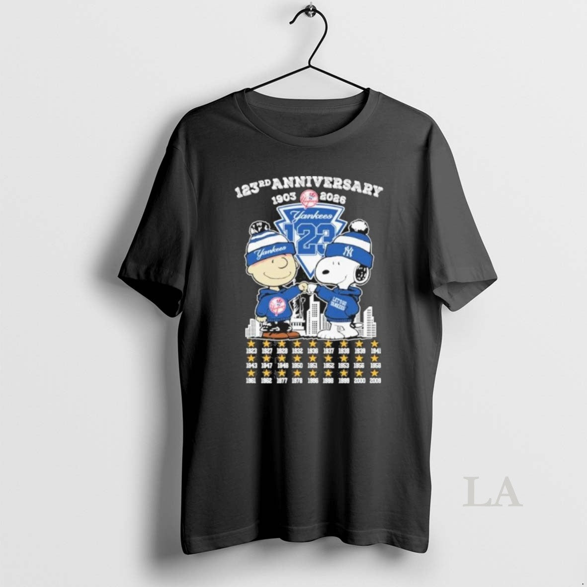 Original The Peanuts Fist Bump X New York Yankees 123rd Anniversary 1903 2026