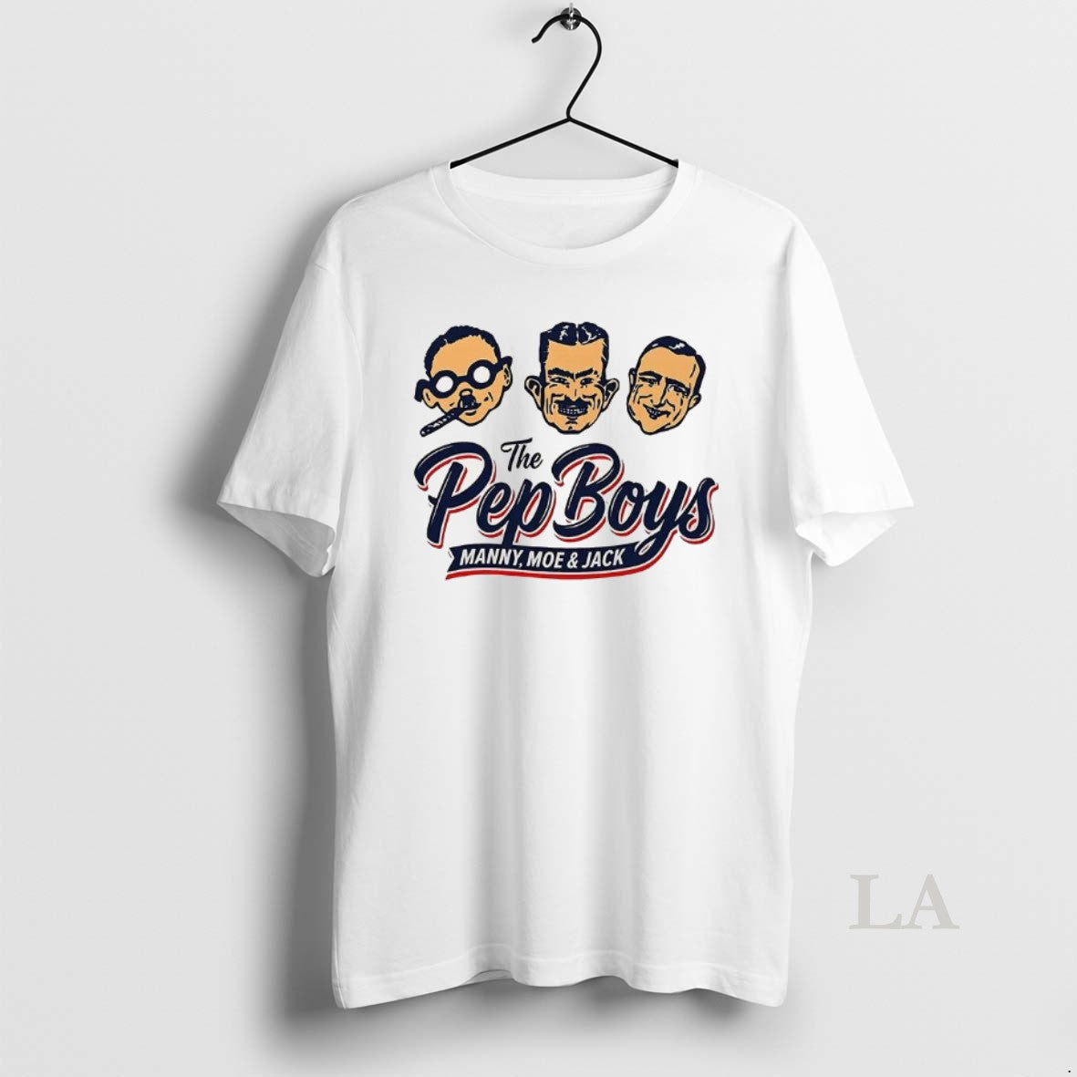 Original The Pep Boys Manny Moe And Jack Logo Vintage
