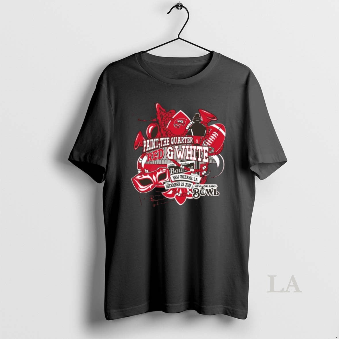 Original Western Kentucky Hilltoppers 2025 New Orleans Bowl Paint The Quarter