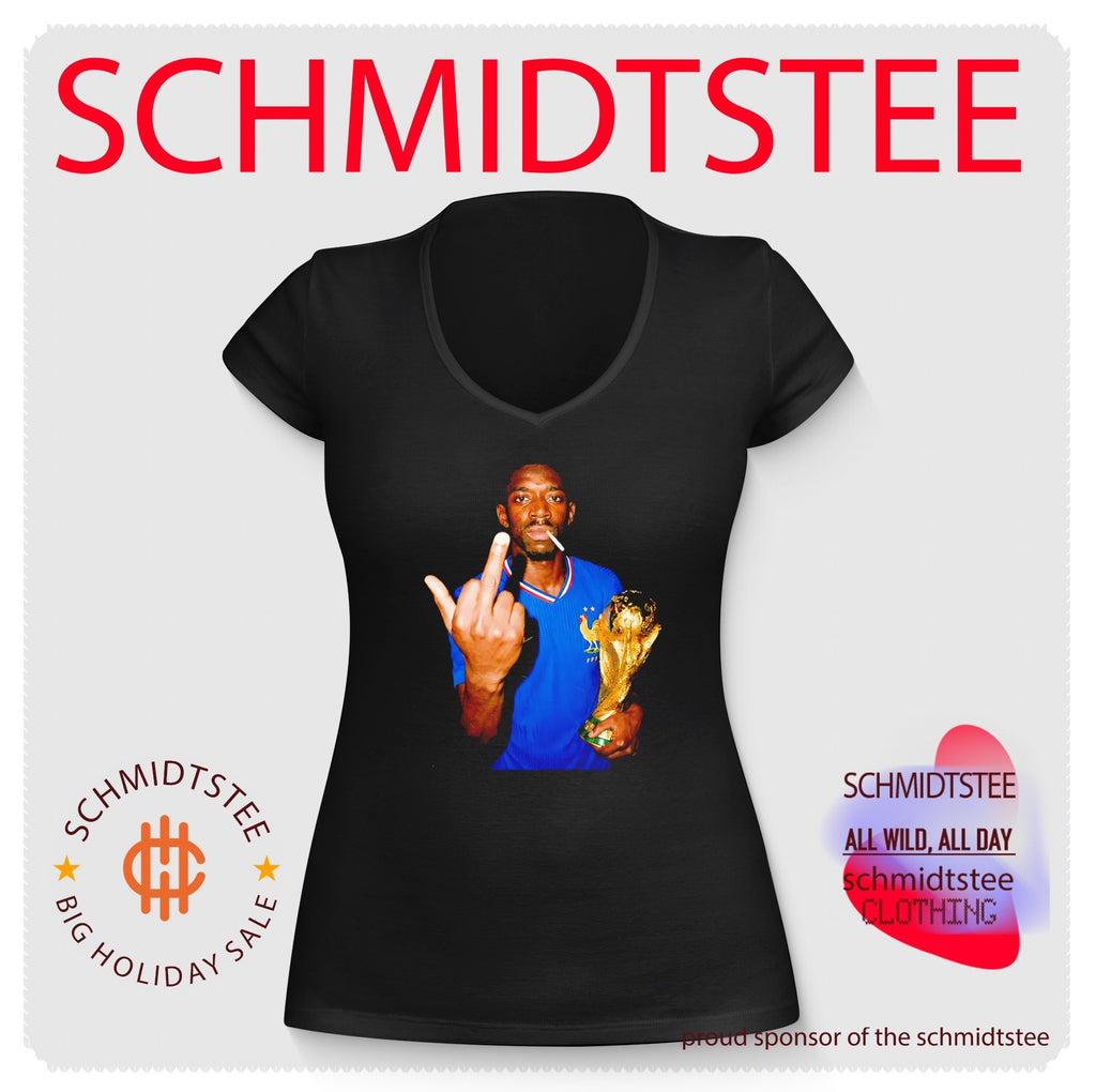 Ousmane Dembele France FC middle finger and trophy shirt
