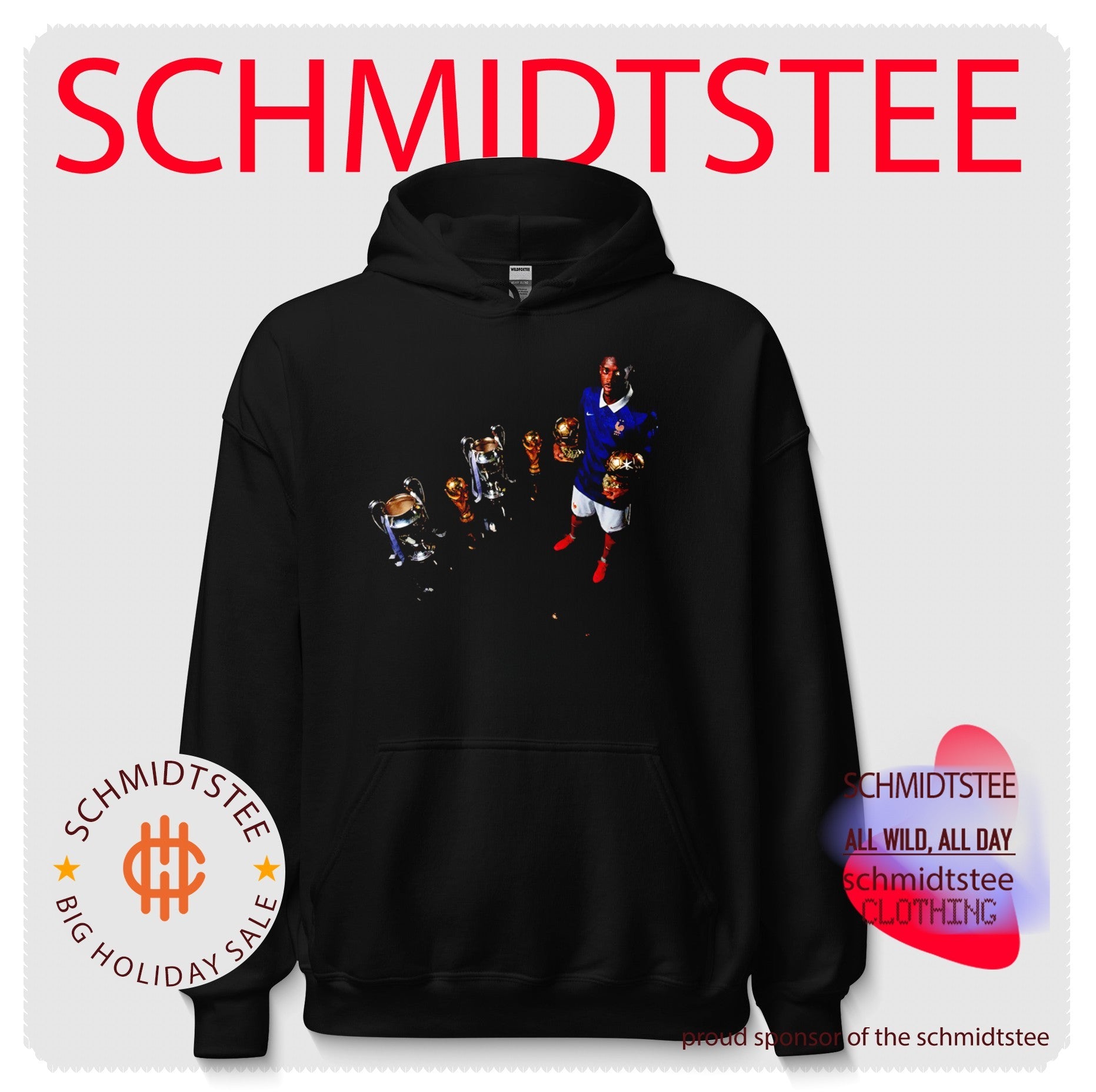 Ousmane Dembele France trophies graphic shirt