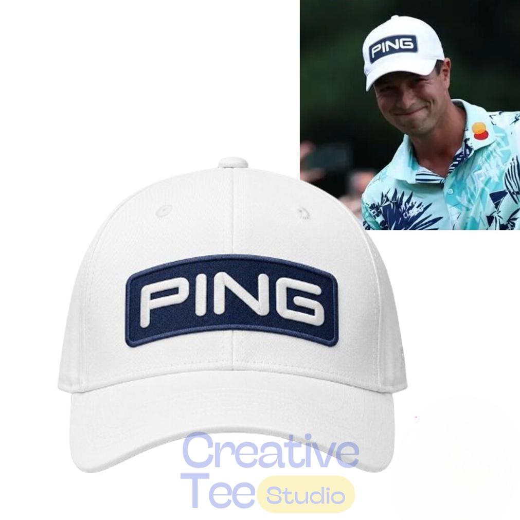 PGA Travelers Championship Final Round Viktor Hovland Ping Hat