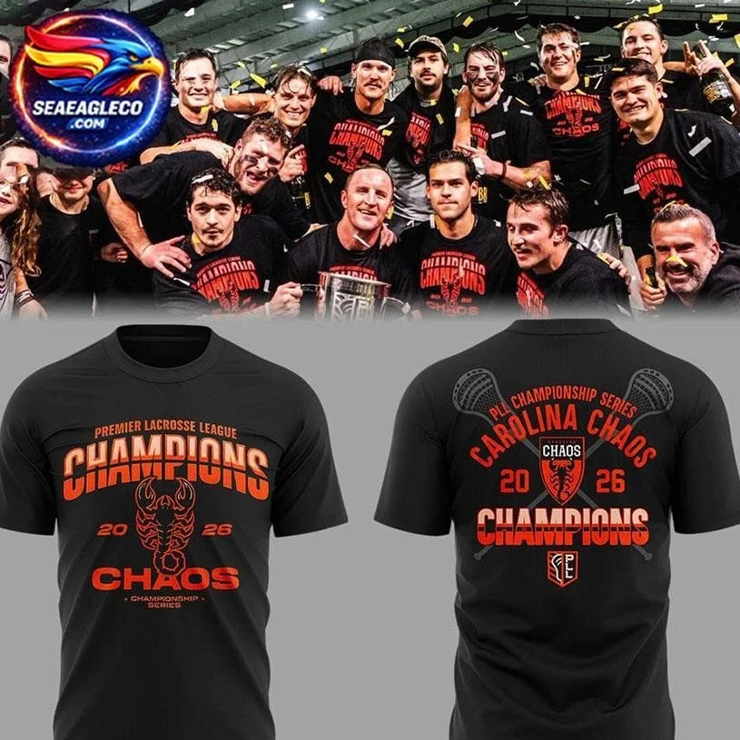 PPL Championship Series Carolina Chaos 2026 Champions Two Sided Shirt Unisex