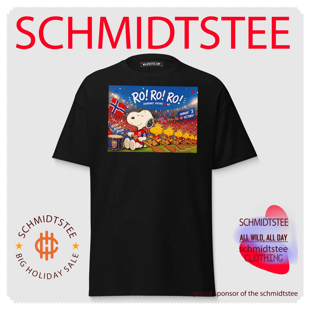 Peanuts x 2026 World Cup Norway iconic Viking Row Ro Ro Ro shirt