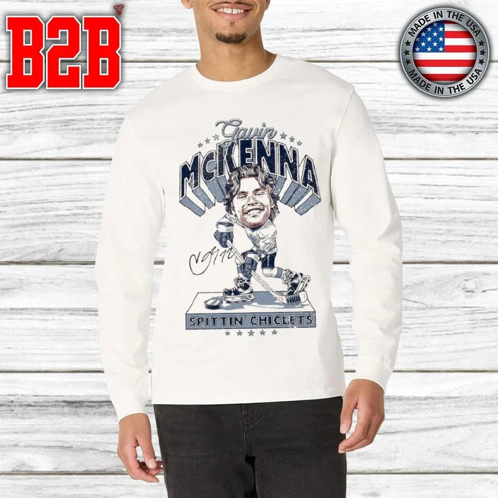 Penn State Hockey X Spittin Chiclets Gavin Mckenna Shirt Unisex