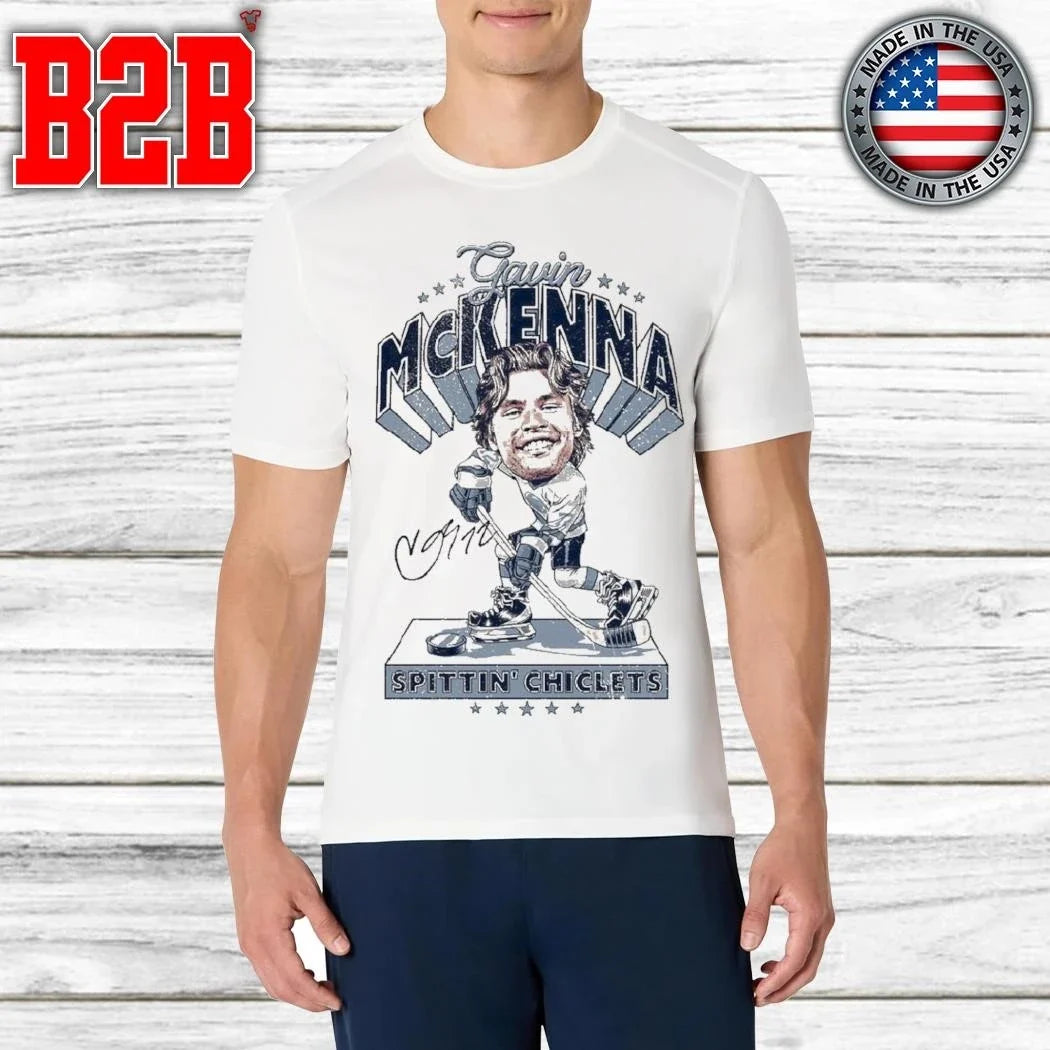 Penn State Hockey X Spittin Chiclets Gavin Mckenna Shirt Unisex