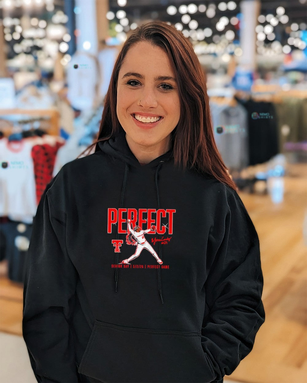 Perfect game NiJaree Canady Texas Tech Red Raiders softball shirt