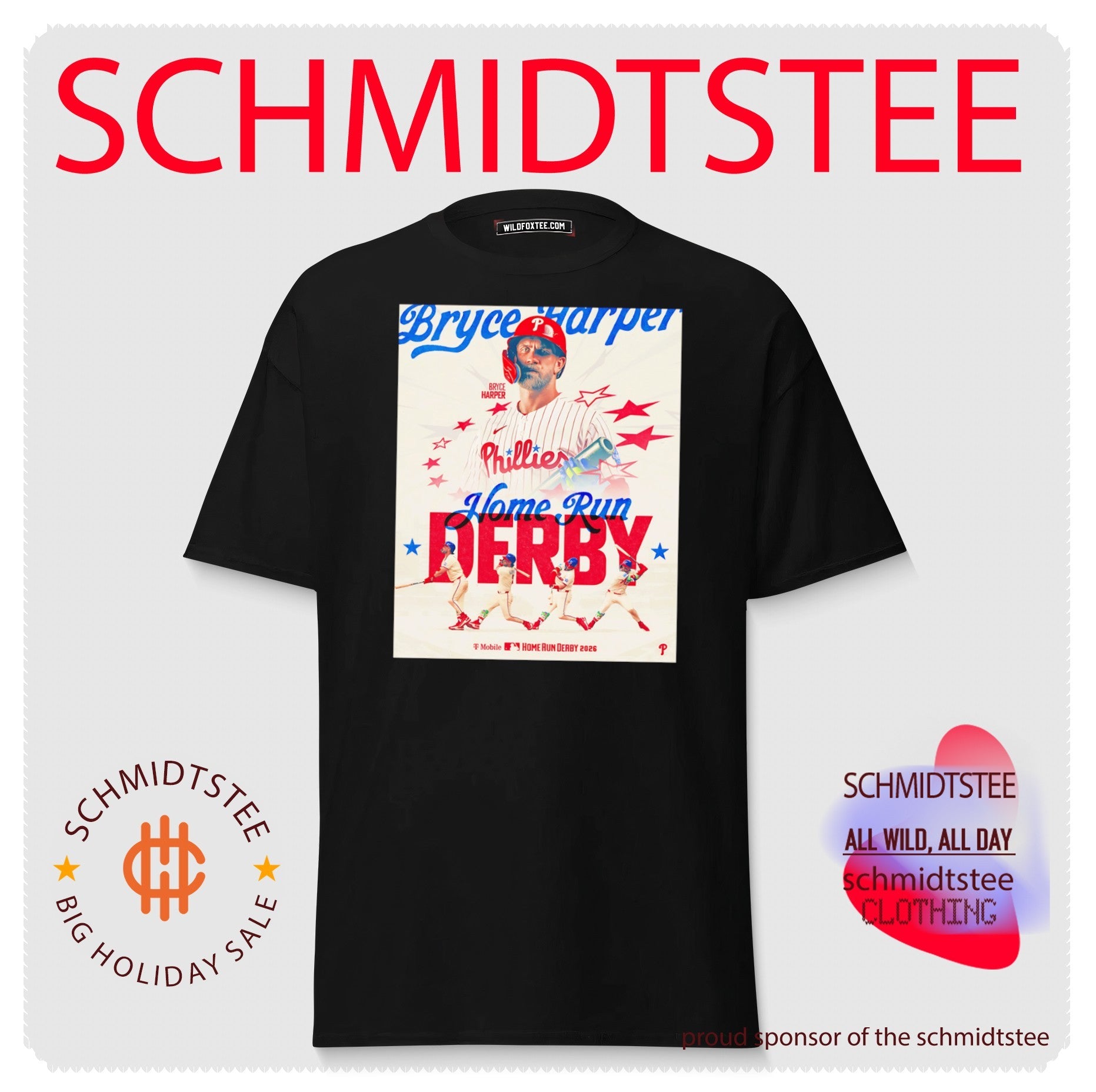 Philadelphia Phillies Bryce Harper 2026 MLB Home Run Derby shirt