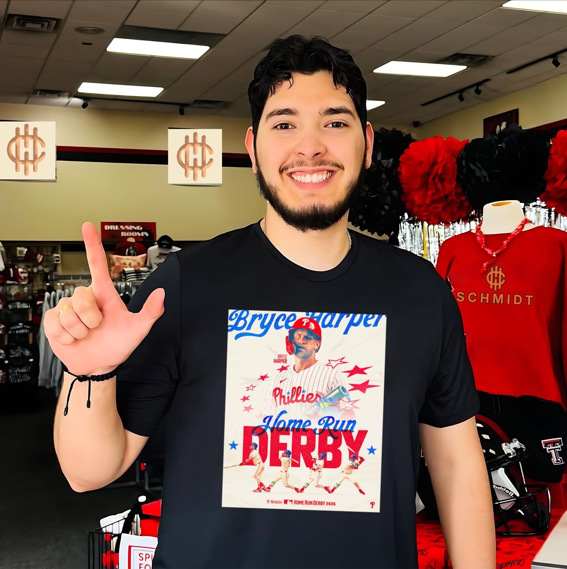 Philadelphia Phillies Bryce Harper 2026 MLB Home Run Derby shirt