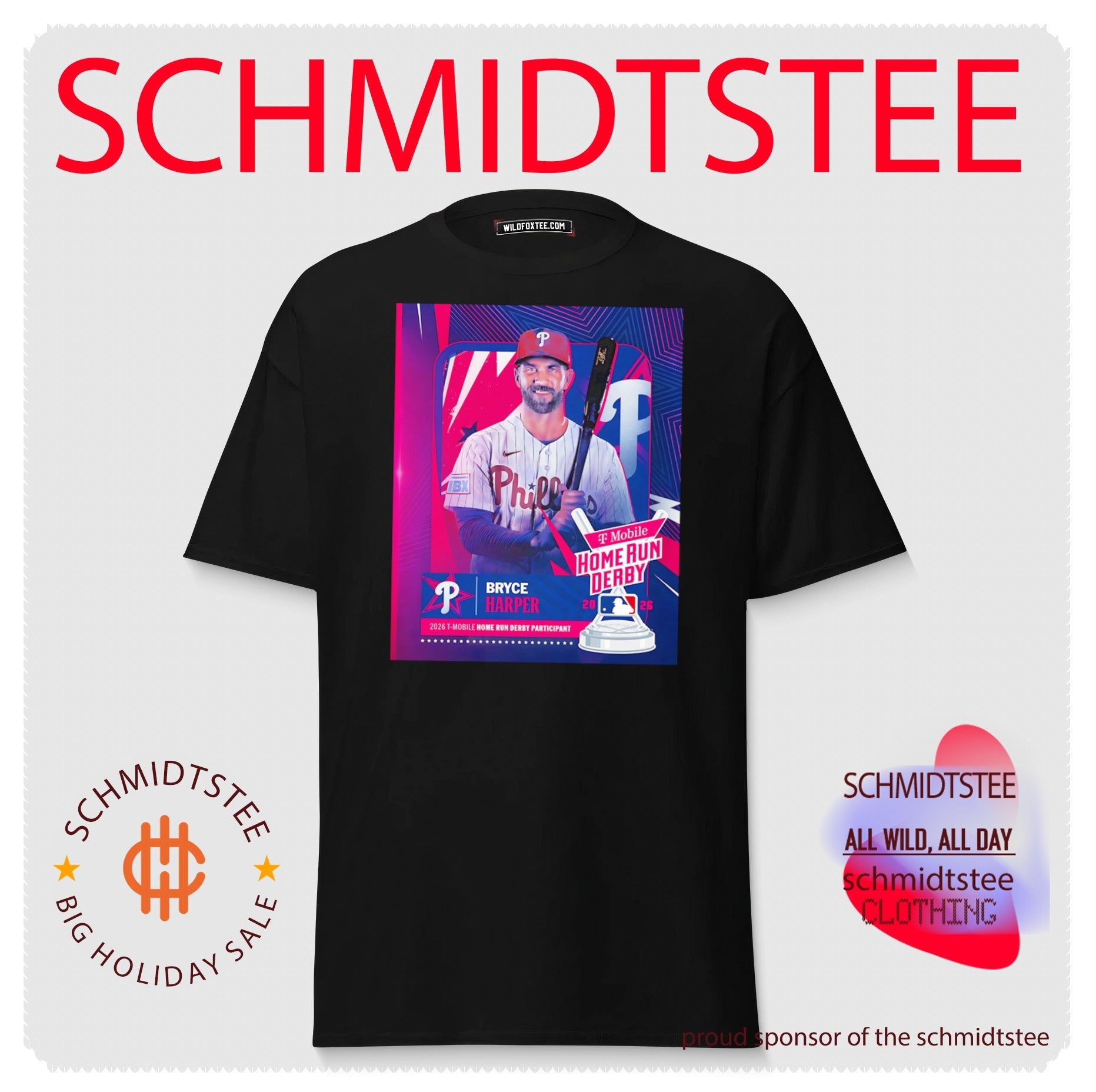 Philadelphia Phillies Bryce Harper 2026 T-Mobile Home Run Derby shirt