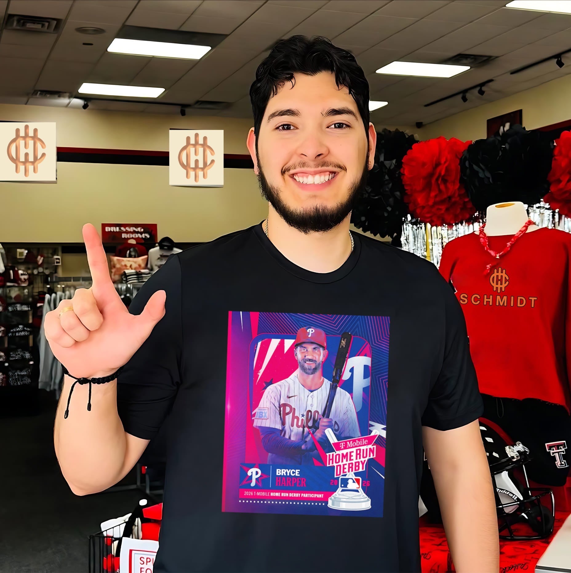Philadelphia Phillies Bryce Harper 2026 T-Mobile Home Run Derby shirt