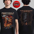 Powerwolf Wake Up The Wicked Tour 2026 UK And Europe Dates Back Two Sided Shirt Unisex