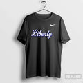 Premium 2025 Liberty Flames Football Mascot 2 Sided T Shirts