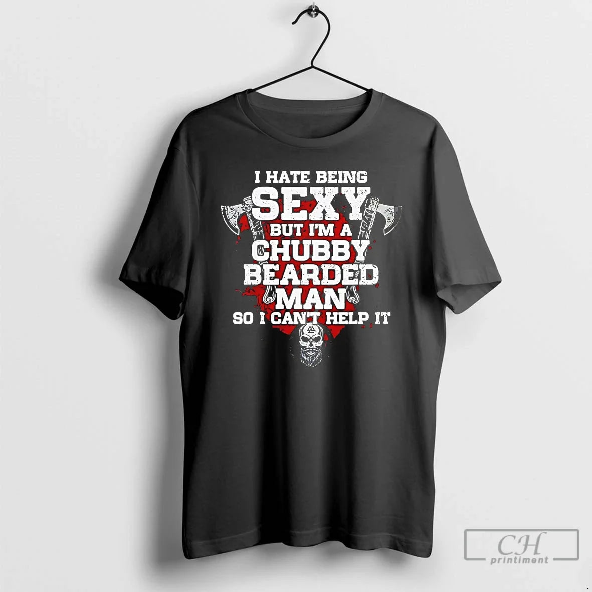 Premium I Hate Being Sexy But Im A Chubby Bearded Man T Shirts