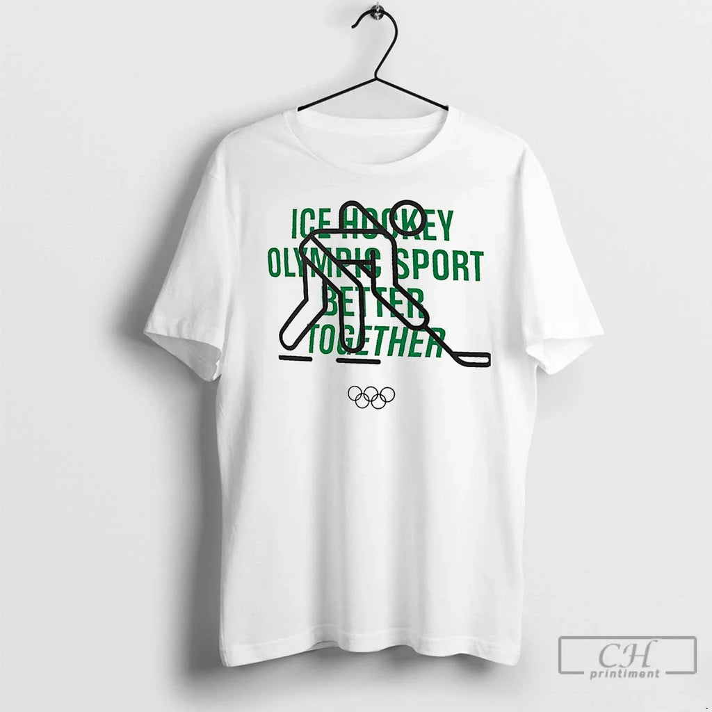 Premium Ice Hockey Olympic Sport Better Together