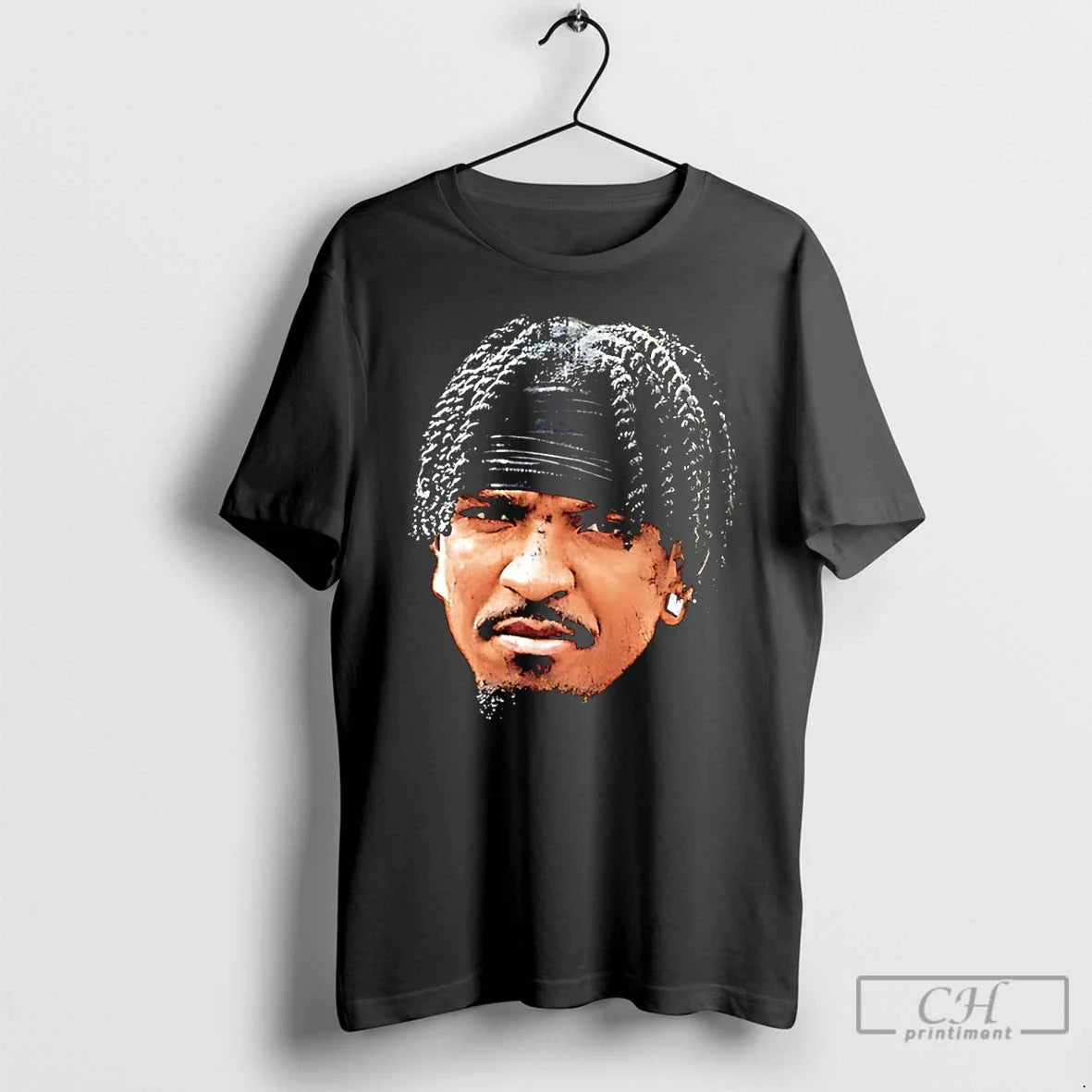 Premium Jayden Daniels Washington Commanders Big Head Vintage T Shirts