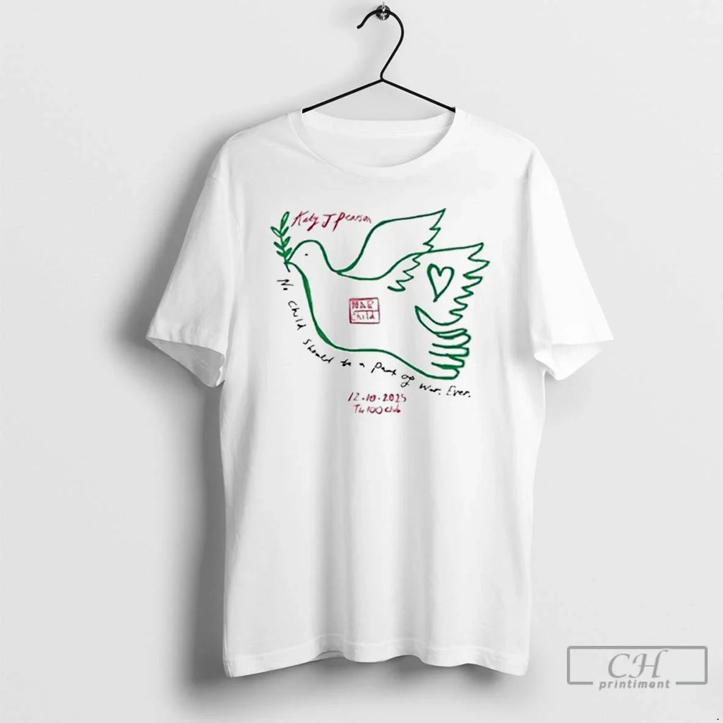 Premium Katy J Pearson October 12 2025 The 100 Club London Dove T Shirts