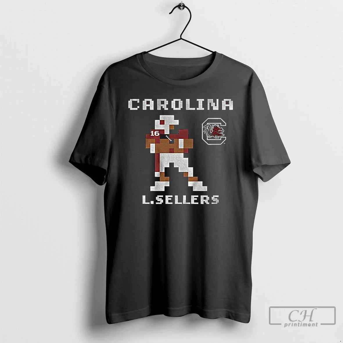 Premium Lanorris Sellers 8 Bit Retro Baller South Carolina Gamecocks Football T Shirts