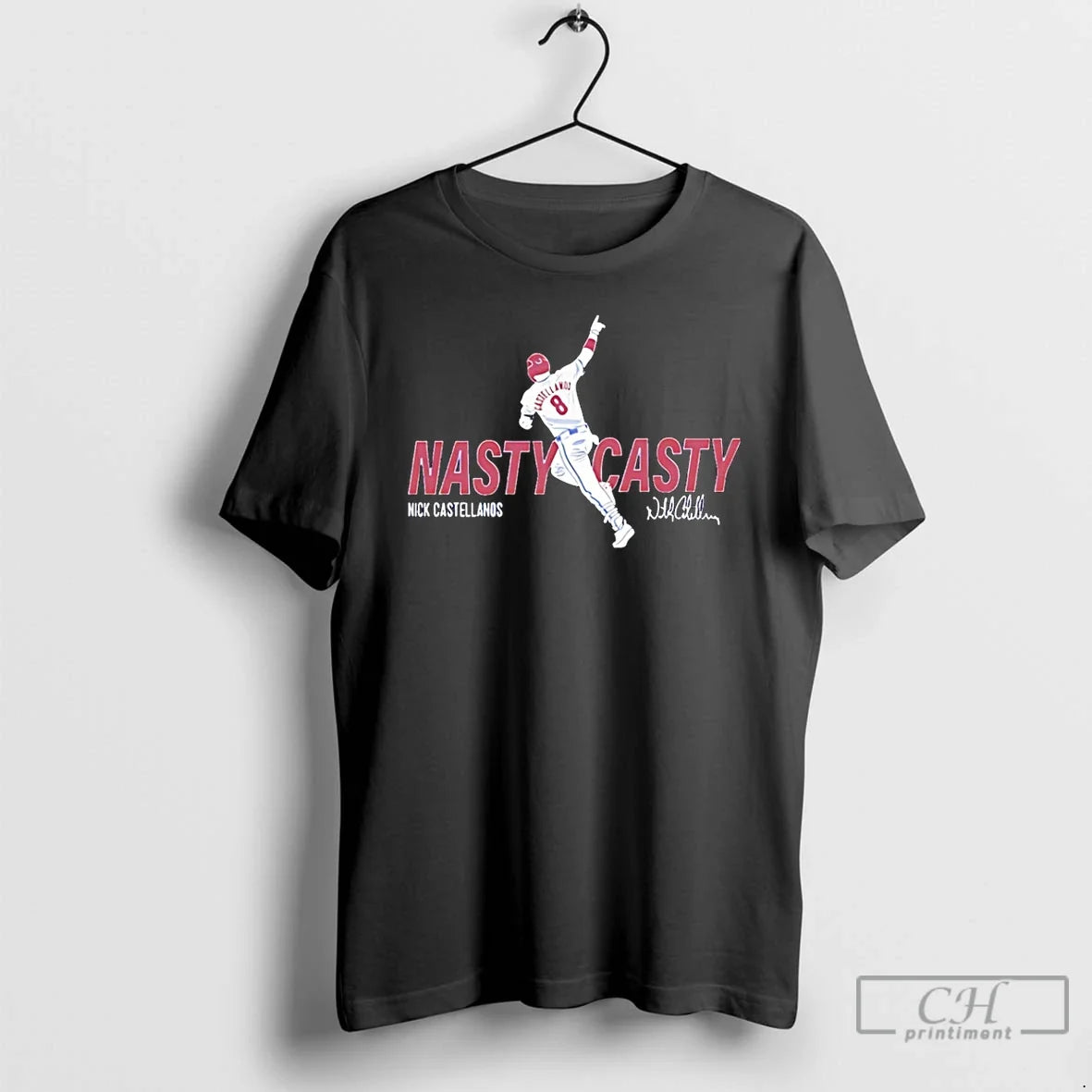 Premium Nick Castellanos Philadelphia Phillies Nasty Casty Art T Shirts