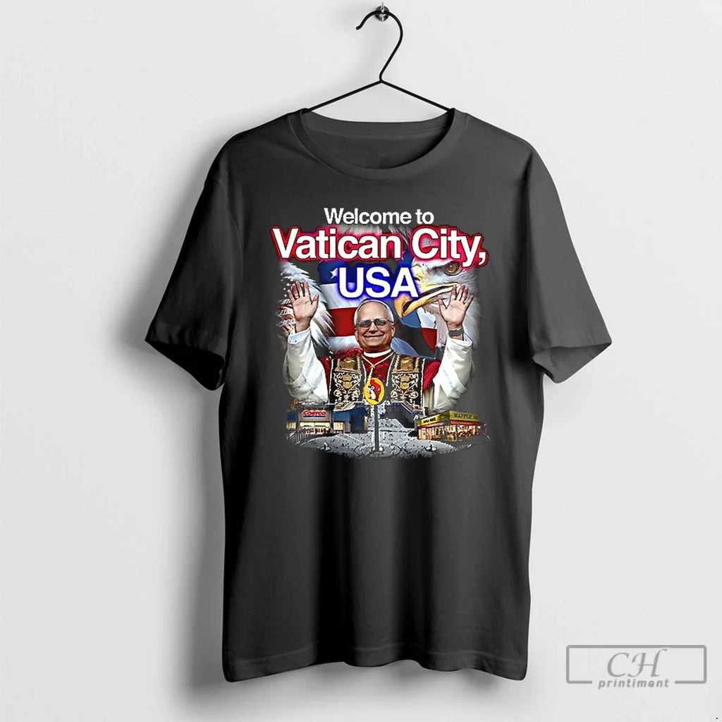 Premium Pope Leo Xiv Welcome To Vatican City Usa Ceramic Ceramic And Classic Dad Cap