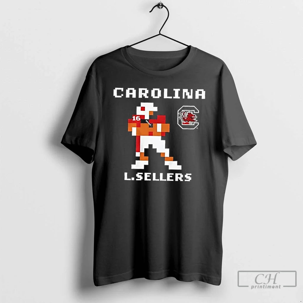 Premium South Carolina Gamecocks Lanorris Sellers Retro Baller T Shirts