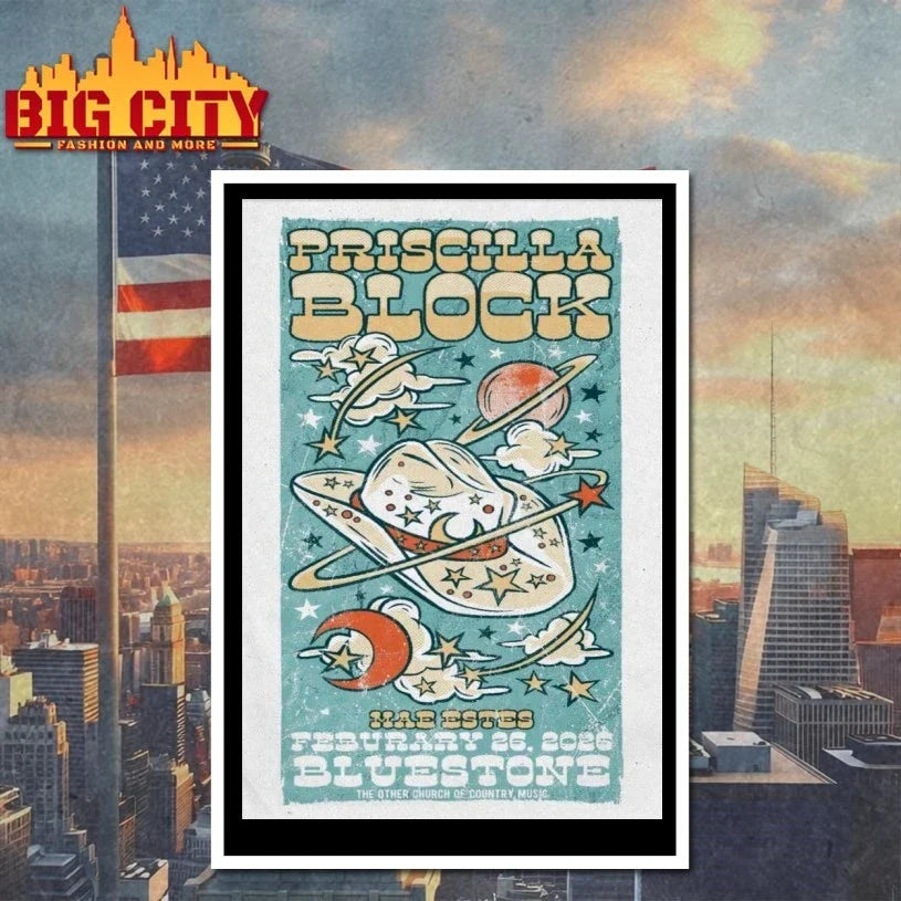 Priscilla Block Feb 26 2026 In Columbus OH Poster Unisex