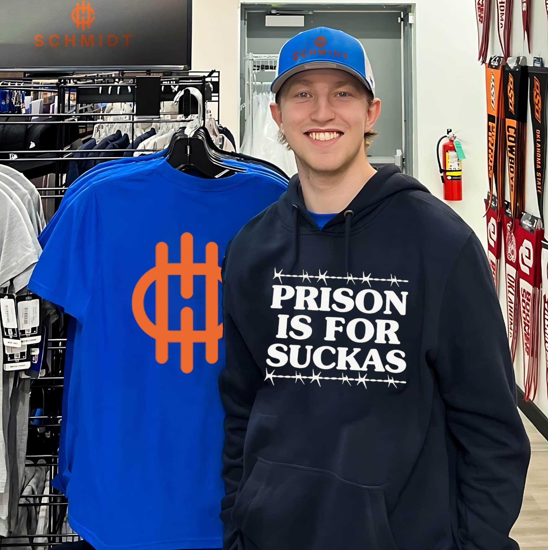 Prison is for suckas shirt