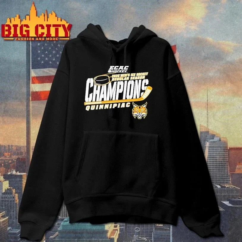 Quinnipiac Men’s Ice Hockey 2026 ECAC Regular Season Champions logo Shirt Unisex