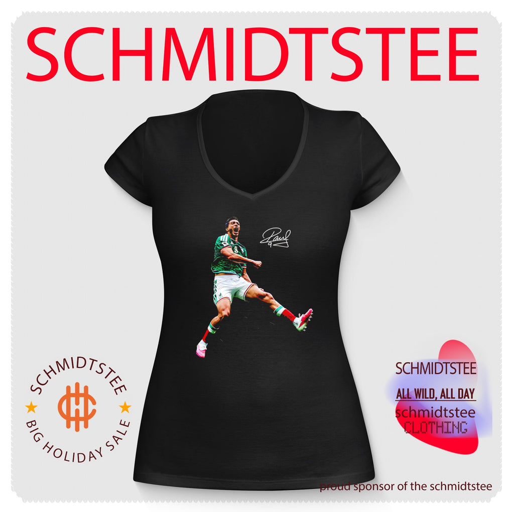 Raúl Jiménez Advancing Mexico National Football Team shirt