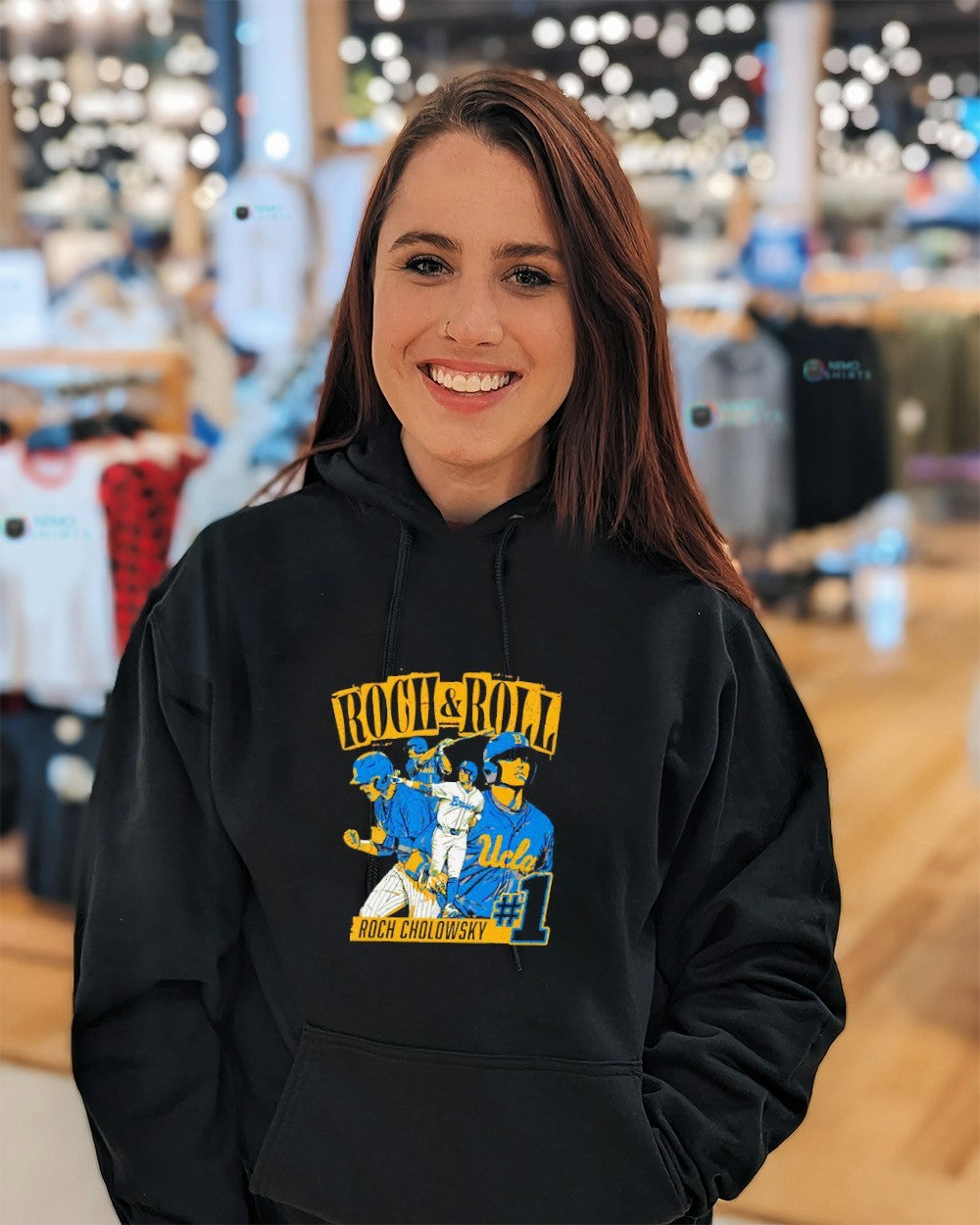 Roch & Roll Roch Cholowsky Ucla Bruins player graphic shirt