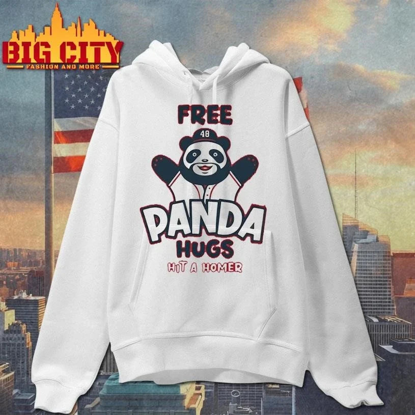 Ronald Acuna Jr Free Panda Hug Hit A Homer Shirt Unisex