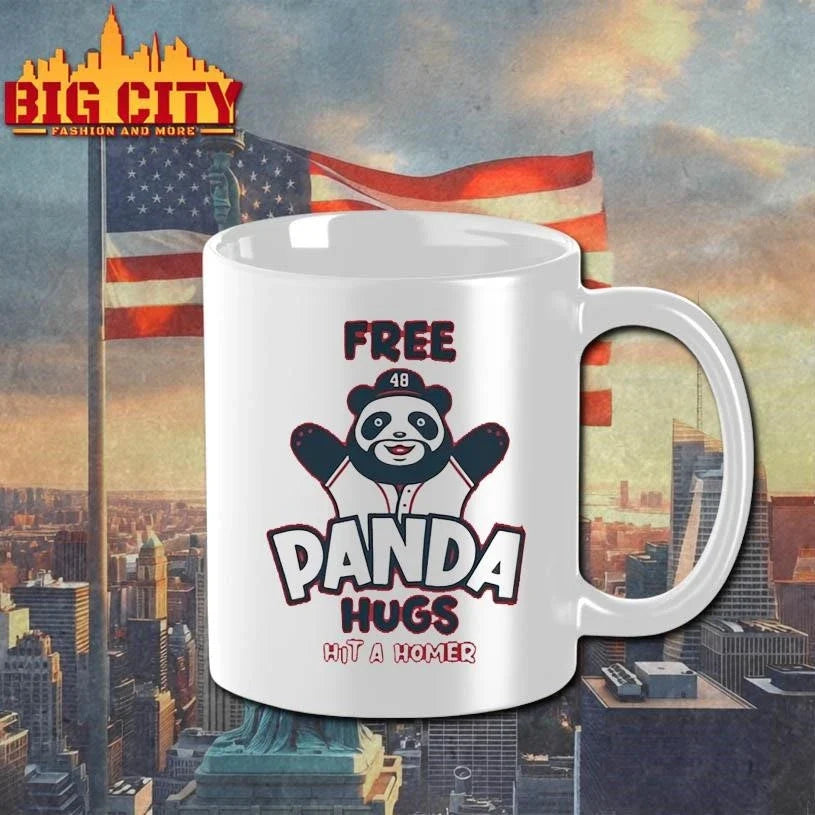Ronald Acuna Jr Free Panda Hug Hit A Homer Shirt Unisex