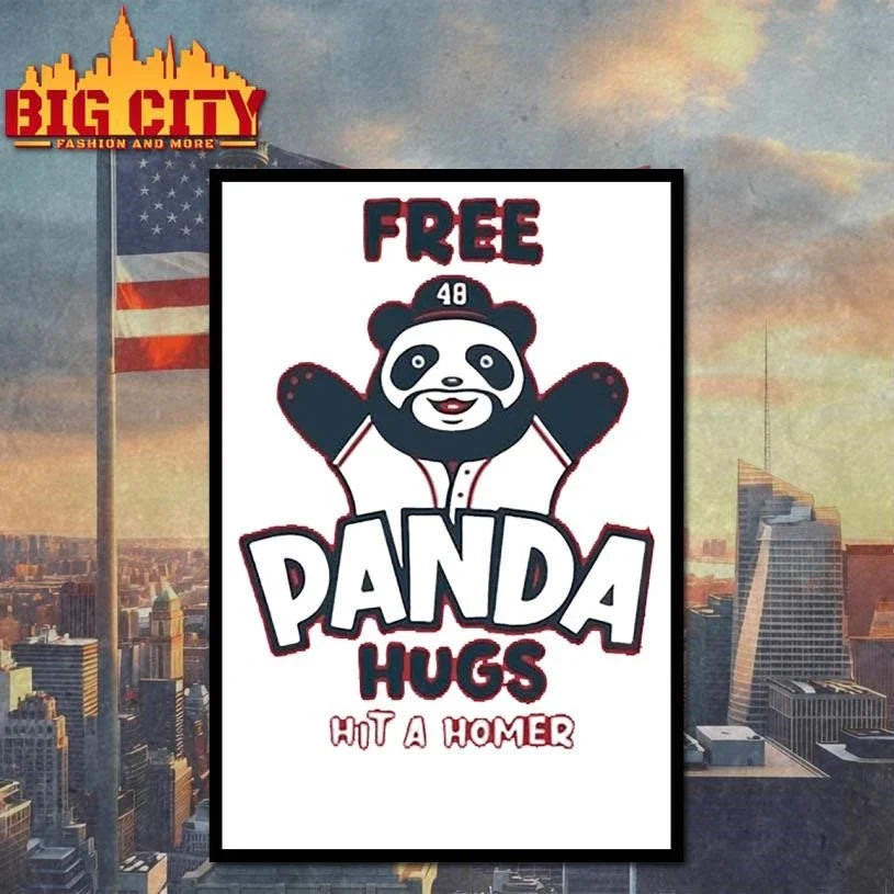 Ronald Acuna Jr Free Panda Hug Hit A Homer Shirt Unisex