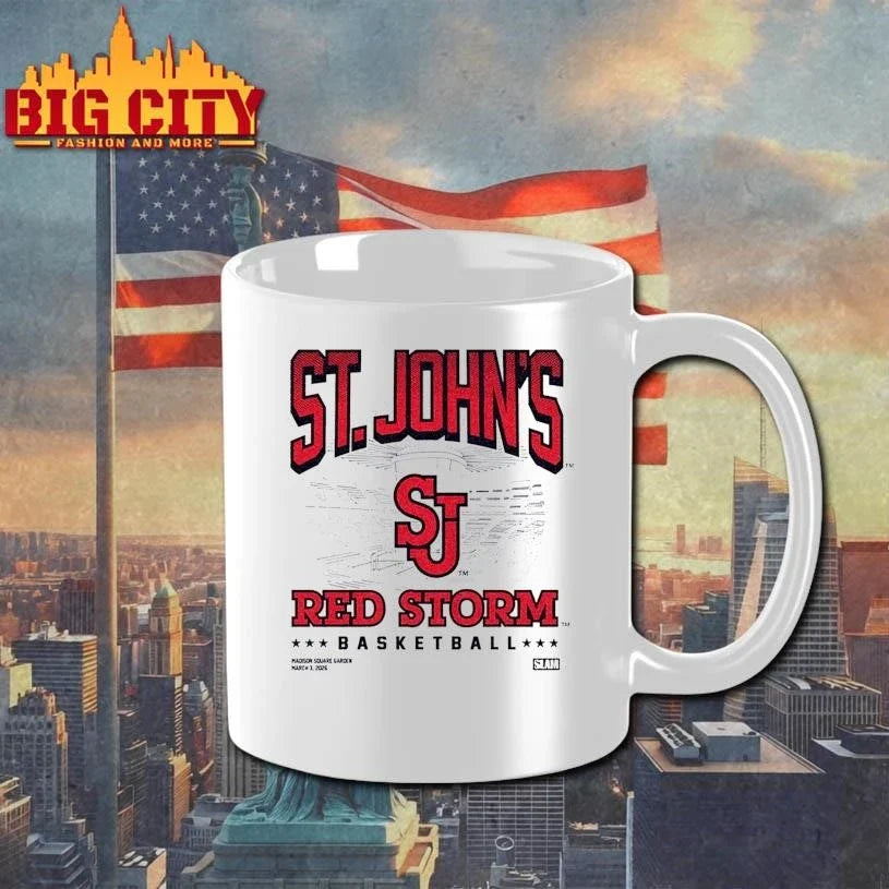 SLAM Night at Madison Square Garden X St John’s Red Storm Basketball On March 3 2026 Exclusive Shirt