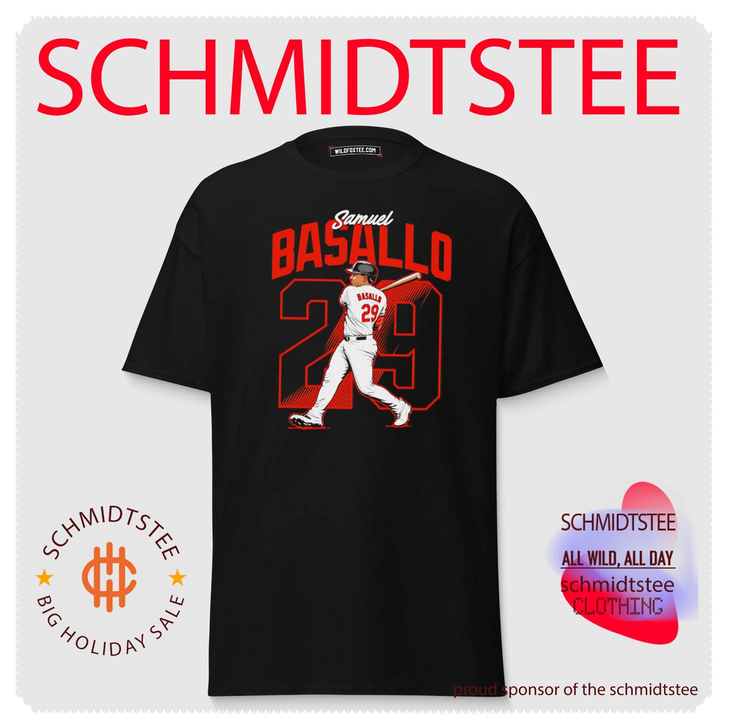 Samuel Basallo Baltimore Orioles 29 Outline shirt