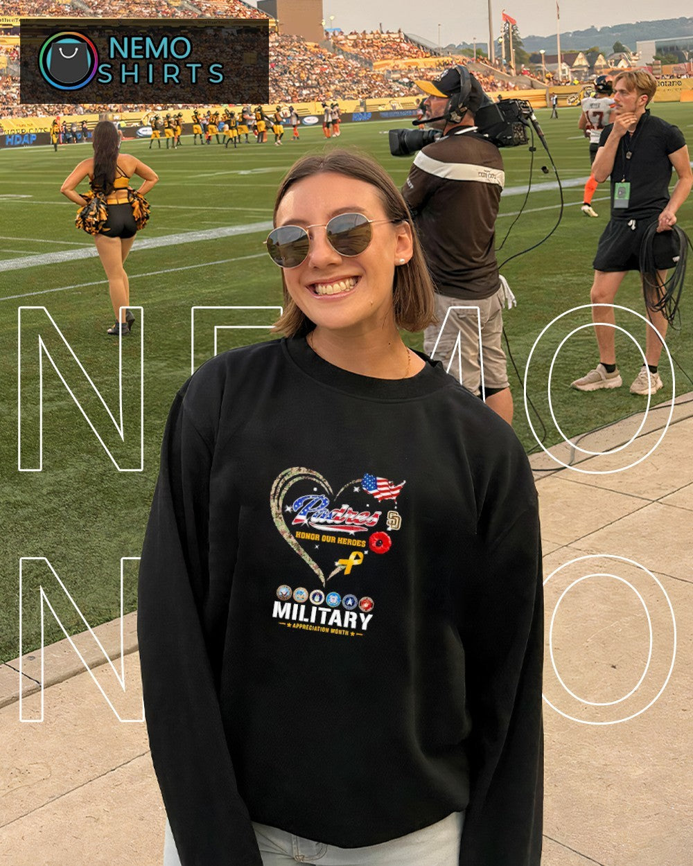 San Diego Padres honor our heroes military shirt