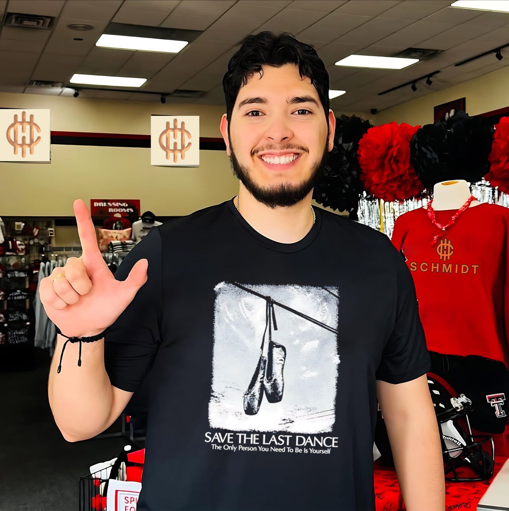 Save the Last Dance The Only Person You Need to Be Is Yourself shirt