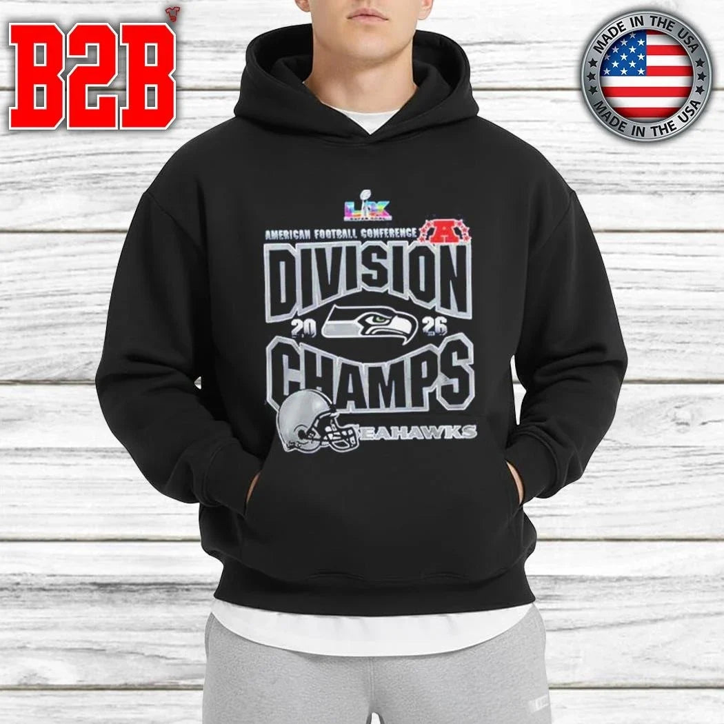 Seawhawks AFC Division Champions Locker Room Shirt Unisex