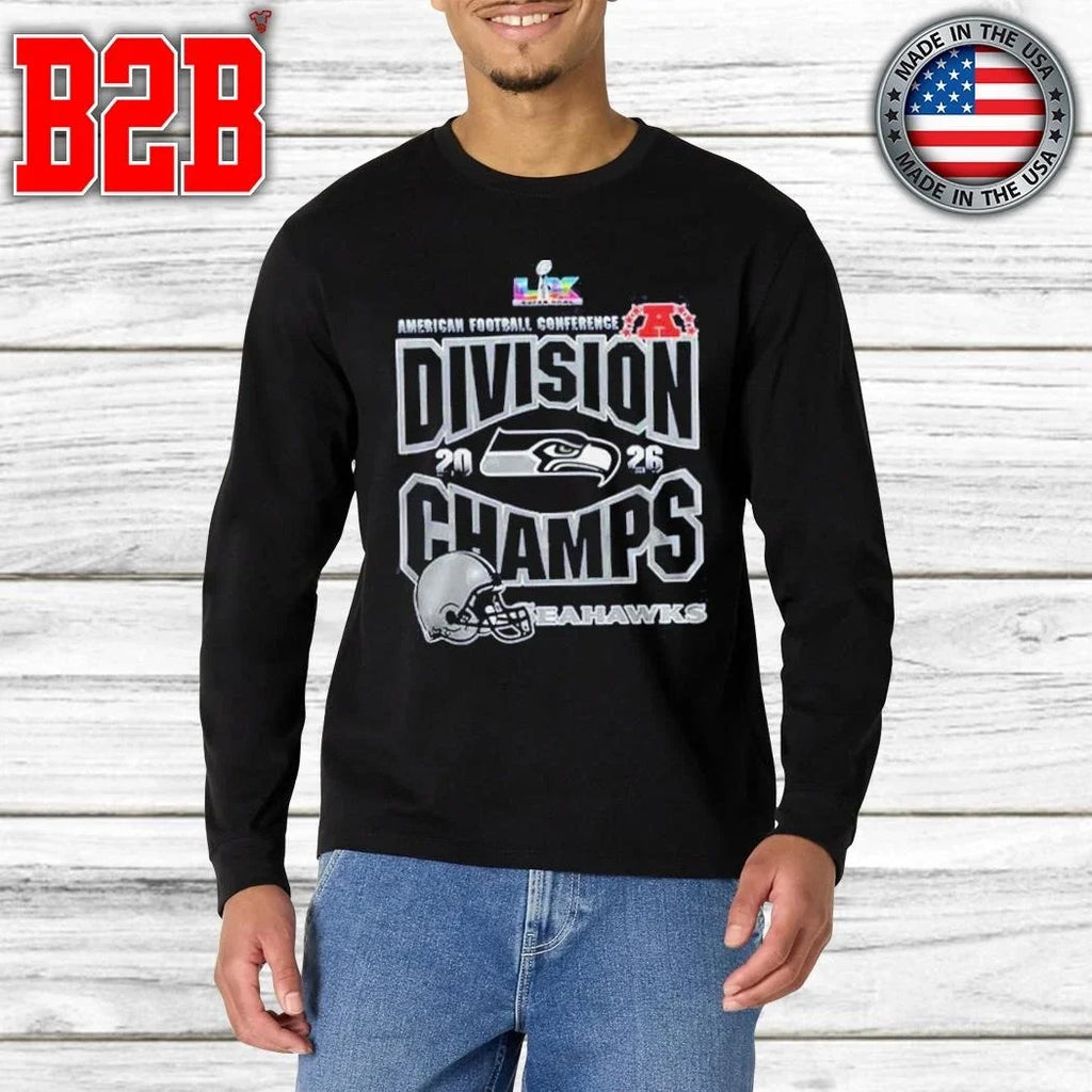 Seawhawks AFC Division Champions Locker Room Shirt Unisex