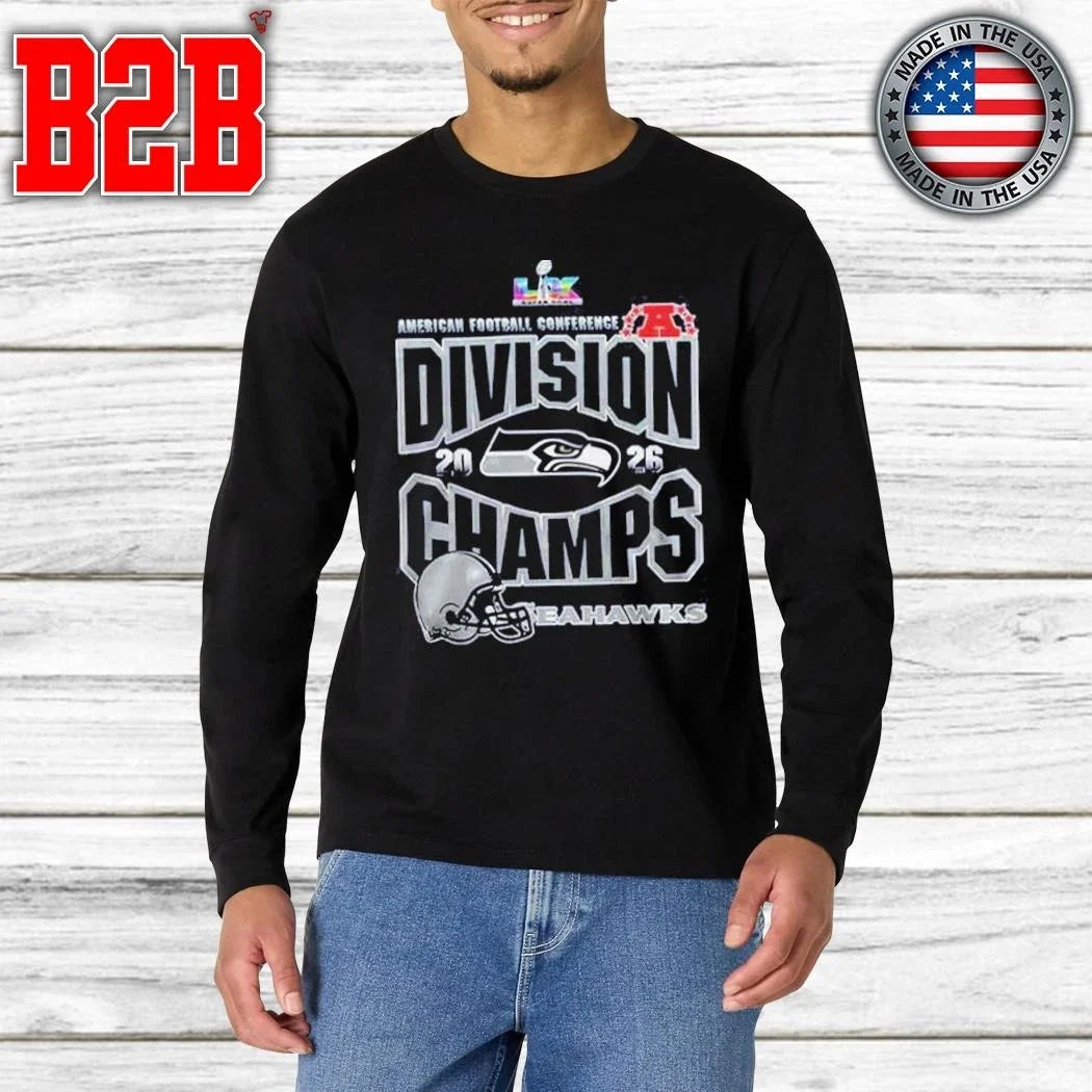 Seawhawks AFC Division Champions Locker Room Shirt Unisex
