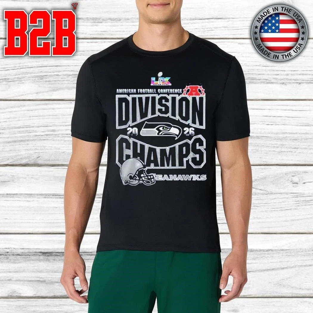 Seawhawks AFC Division Champions Locker Room Shirt Unisex