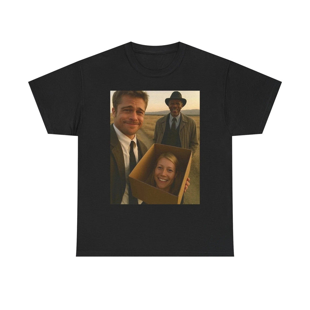 Seven Movie Funny Whats In The Box? Graphic T Shirt NEW Unisex Heavy Cotton Tee Unisex