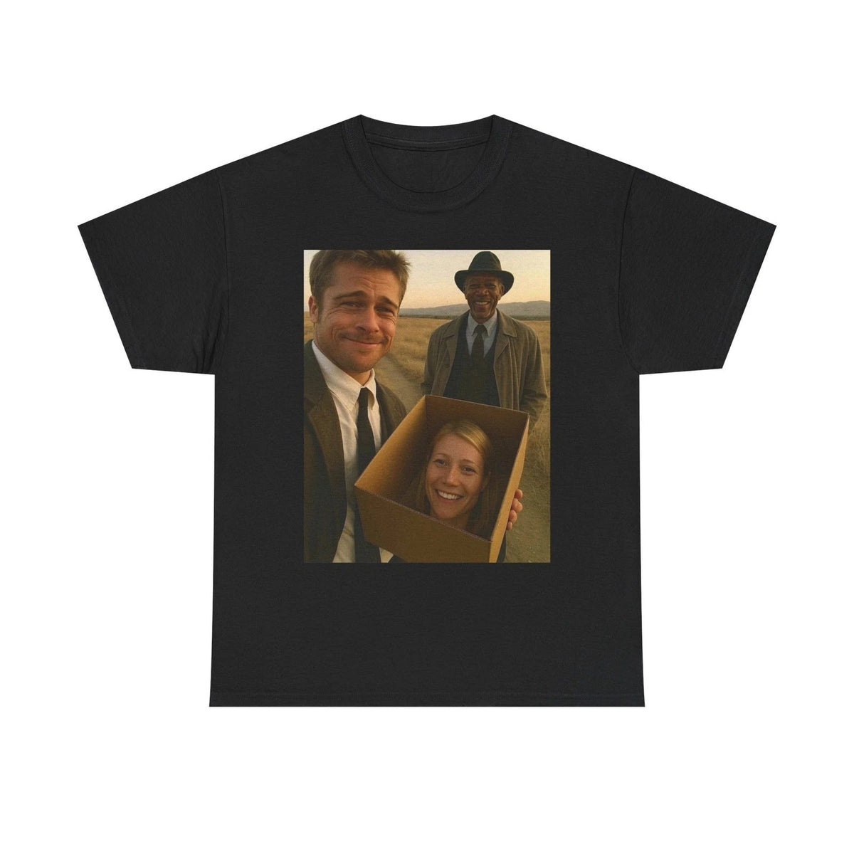 Seven Movie Funny Whats In The Box? Graphic T Shirt NEW Unisex Heavy Cotton Tee Unisex