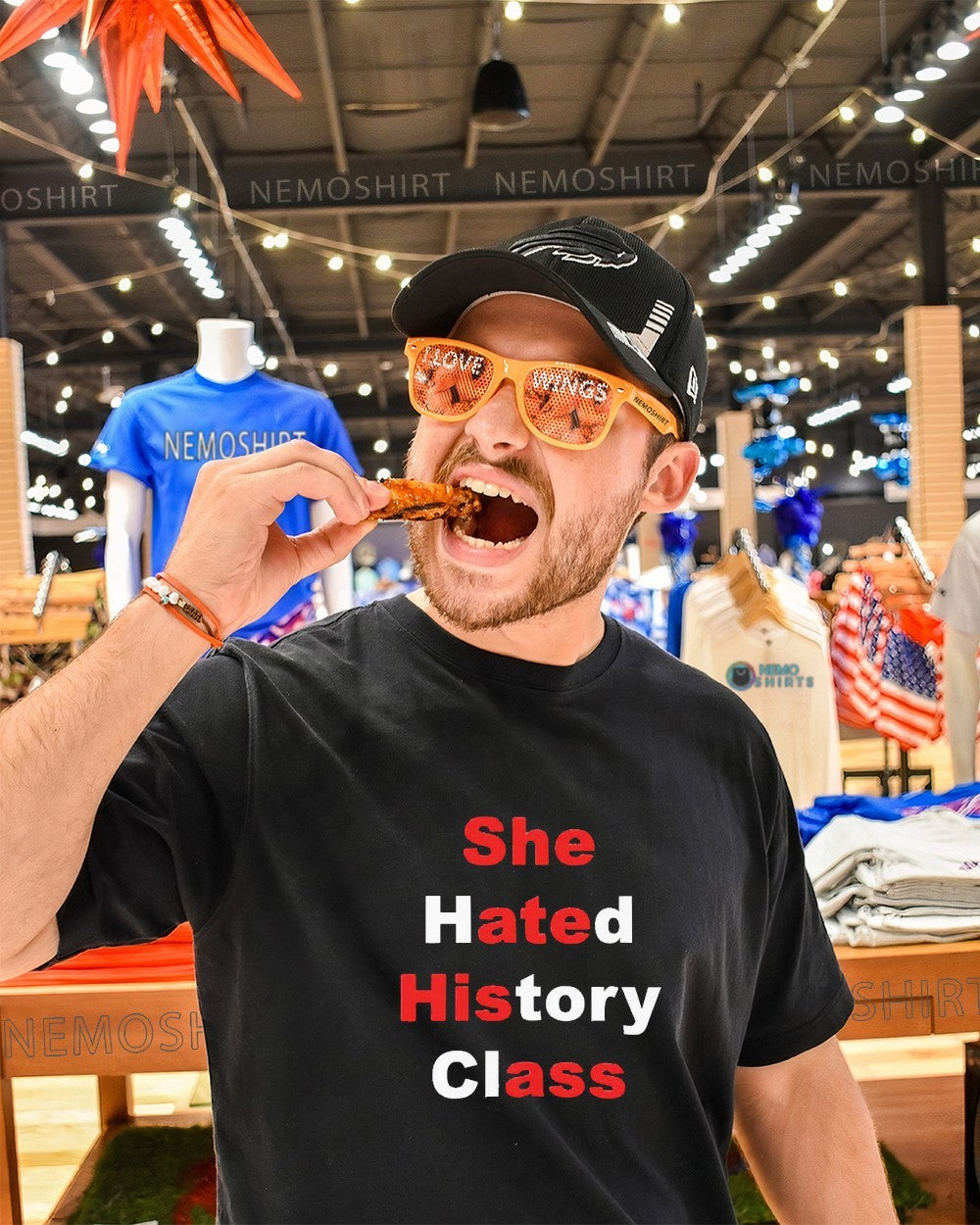 She hated history class shirt