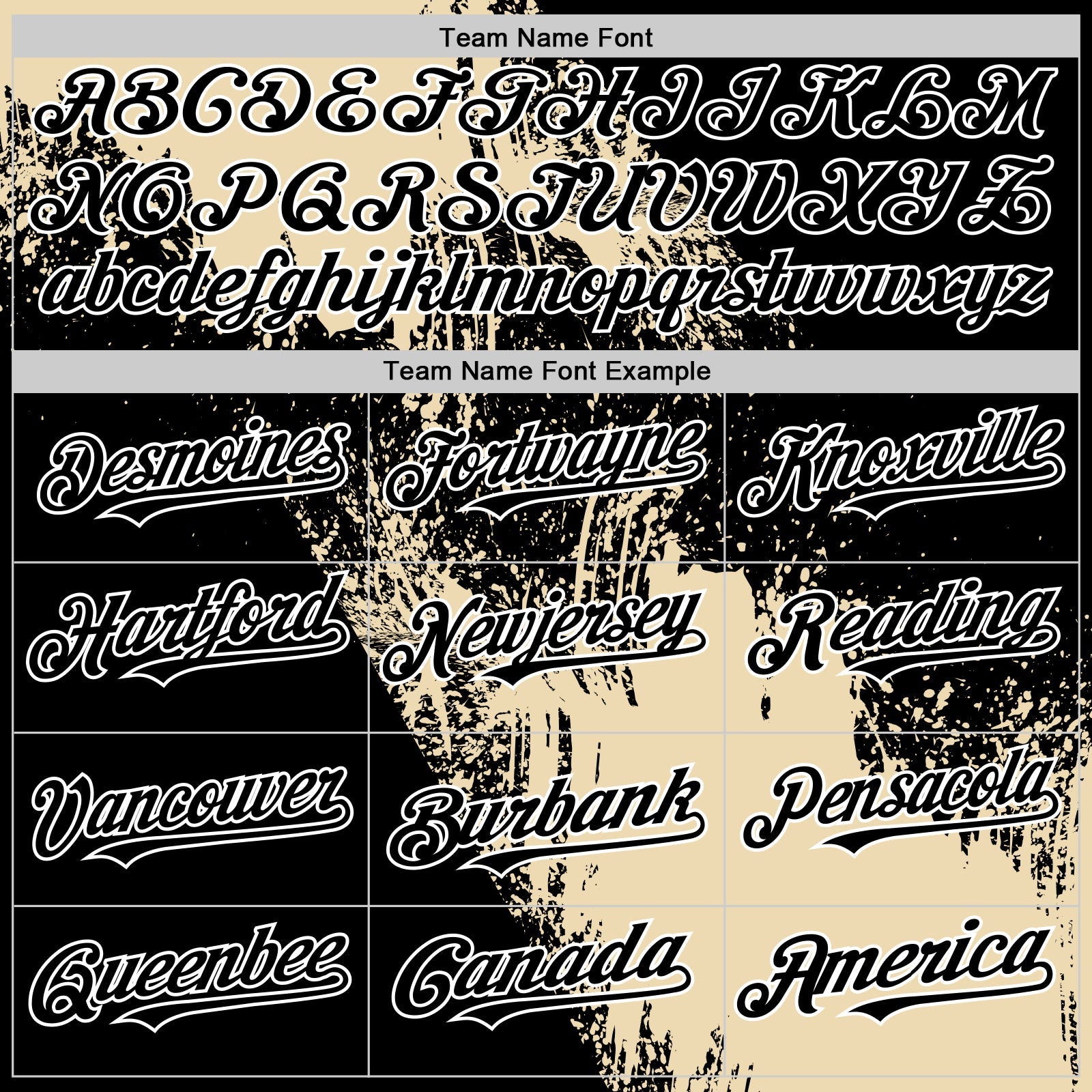 Custom Cream Black-White 3D Pattern Abstract Brush Stroke Two-Button Unisex Softball Jersey